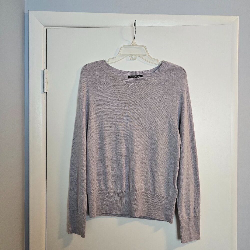 Banana Republic 100% Merino Wool  Pullover Lightweight Crew Neck Sweater